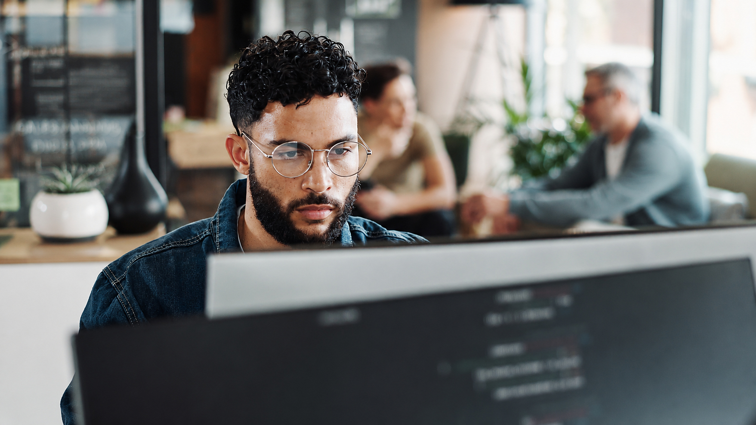 Professional web developer performing website maintenance and software updates to improve business website security and performance.